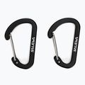 Karabinek Salewa Flat Wiregate 2 szt. black