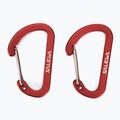 Karabinek Salewa Flat Wiregate 2 szt. orange