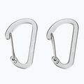 Karabinek Salewa Flat Wiregate 2 szt. grey
