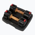 Zestaw hantli regulowanych XTREXO ADS15 2 x 6,8 kg czarny