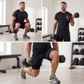 Hantel ogumowany XTREXO Hex 30 kg 5