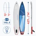 Deska SUP AQUASTIC Touring Pro 14’0" niebieska 16