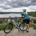 Rower trekkingowy damski ATTABO SPATE 2.0 28" błękit 7
