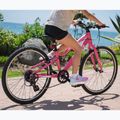 Rower dziecięcy ATTABO EASE 24" 10 kg różowy 13