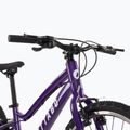 Rower dziecięcy ATTABO EASE 24" 10 kg fioletowy 4