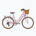 Rower miejski młodzieżowy ATTABO CITY 26" różowy