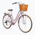 Rower miejski damski ATTABO CITY 28" różowy 2