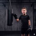 Zestaw bokserski dziecięcy HOOK FIGHTING Pierwszy Trening czarny 3