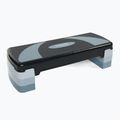 Step do aerobiku TREXO 3 stopniowy max 250kg szary