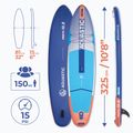 Zestaw deska SUP pompowana AQUASTIC Perth 10'8" allround niebieski 16