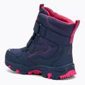 Śniegowce dziecięce KADVA Snowey Mid WaterProof granatowy/fuksja 3
