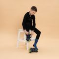 Śniegowce dziecięce KADVA Snowey Mid WaterProof granatowy/zielony 11