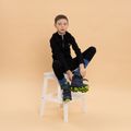 Śniegowce dziecięce KADVA Snowey Mid WaterProof granatowy/zielony 9