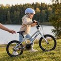 Rower dziecięcy ATTABO EASE 16" 7,3 kg srebrny 3