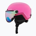 Kask narciarski dziecięcy ATTABO Avens 2.0 Jr Visor różowy 5