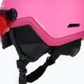 Kask narciarski dziecięcy ATTABO Avens 2.0 Jr Visor różowy 10