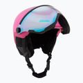 Kask narciarski dziecięcy ATTABO Avens 2.0 Jr Visor różowy 11