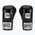 Rękawice bokserskie Cleto Reyes Thumb in Cow Leather black/silver 2