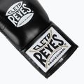Rękawice bokserskie Cleto Reyes Thumb in Cow Leather black/silver 6