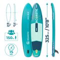 Zestaw deska SUP pompowana AQUASTIC Perth 10'8" allround zielony 18