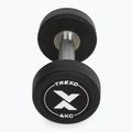 Hantel żeliwny gumowany XTREXO Pro 4 kg czarny 6