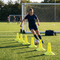 Pachołki treningowe OneTeam TRFTB03 MD6 6 sztuk żółte 4