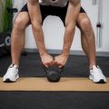 Kettlebell Żeliwny TREXO 10 kg czarny 4