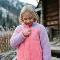 Bluza polarowa dziecięca KADVA RODVIK KDG różowy 11