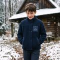 Bluza polarowa dziecięca KADVA Rodvik JR granatowy 11