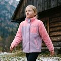 Bluza polarowa dziecięca KADVA Rodvik JRG różowy 11