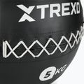 Piłka lekarska XTREXO Wall Ball 5 kg czarny 4