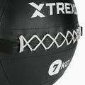 Piłka lekarska XTREXO Wall Ball 7 kg czarny 4