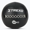 Piłka lekarska TREXO Wall Ball 12 kg czarny