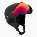 Kask narciarski dziecięcy ATTABO Avens 2.0 Jr Visor czarny 8
