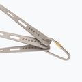 Sztućce turystyczne KADVA tytanowe ultralight szary 3
