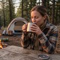 Kubek turytyczny KADVA tytanowy ultralight szary 8