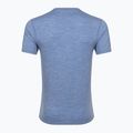 Koszulka termoaktywna męska WOOLCANO Merino 100% TEE0546 niebieska 2