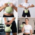 Kettlebell miękki XTREXO 4 kg zielony 5