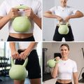 Kettlebell miękki XTREXO 10 kg zielony 5