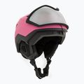 Kask narciarski dziecięcy ATTABO Avens 3.0 Jr Visor ERT różowy 5