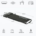 Bieżnia XTREXO Walking Pad W100+ czarny 3