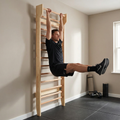 Drabinka gimnastyczna XTREXO LW100 drewniana 3