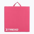 Materac gimnastyczny TREXO składany 180 x  60 x 5 cm różowy 5