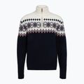 Sweter męski WOOLCANO SWT1091 merino granatowy