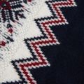 Sweter męski WOOLCANO SWT1091 merino granatowy 4