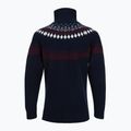 Sweter męski WOOLCANO SWT1093 merino granatowy 2