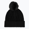 Czapka damska WOOLCANO HAT1100 100% wełna czarny 2