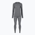 Komplet bielizny termoaktywnej damskiej WOOLCANO SET1109 100% merino granatowy