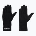 Rękawiczki piłkarskie dzieciece OneTeam BALEY GLOVES czarny