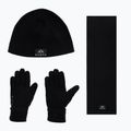 Zestaw KADVA TREKKO 3in1 SET fleece czapka + szalik czarny